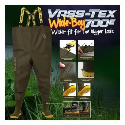 Vass Prsačky Vass-Tex 700E Wide-Boy Edition Chest Wader,Vass Prsačky Vass-Tex 700E Wide-Boy Edit