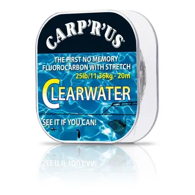 Carp ´R´ Us Návazcový fluorocarbon Clearwater 20m - 15lb