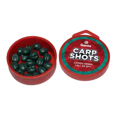 Garda Bročky Carp Shots Camou Green - 1,2g 20ks