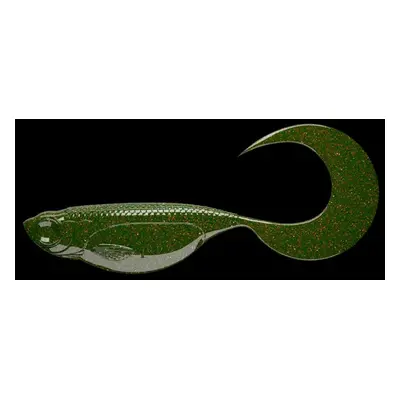 Libra Lures Gumová nástraha Embrion Twist Tail 1,75″ 12ks - Motor Oil Green 032,Libra Lures Gumo