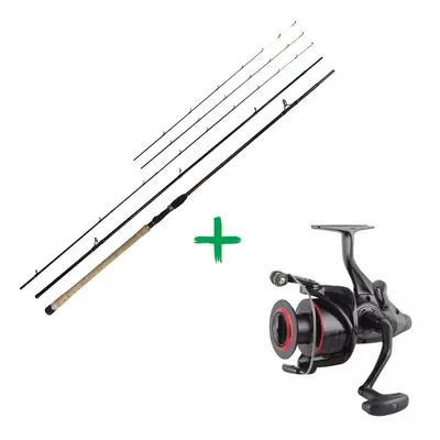 Chyť a pusť Prut Shipperke Feeder 3,6m 100g + Okuma Ceymar Baitfeeder CMBF AKCE!