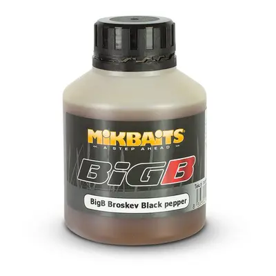 Mikbaits Big Booster 250ml - BigB Broskev Black pepper