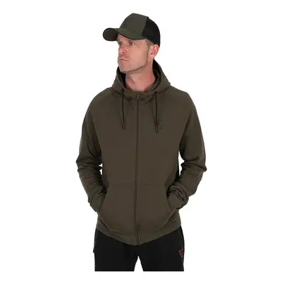 Fox Rybářská Mikina Collection LW Hoody Green & Black