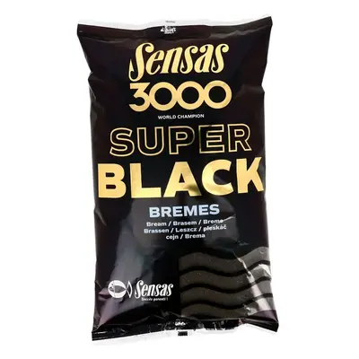 Sensas Krmítková směs Super Black 1kg - Bremes - Cejn,Sensas Krmítková směs Super Black 1kg - Br