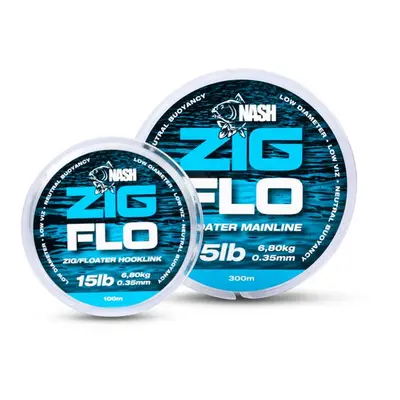 Nash Vlasec NXT Zig Flo - 15lb 0.35mm 100m