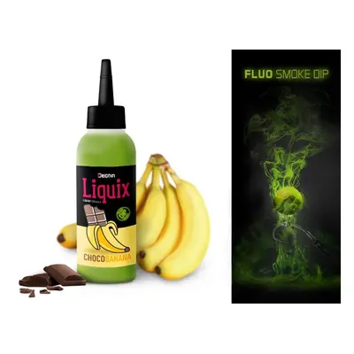 Delphin Fluo dip D Snax LiquiX 100ml - Čokoláda - Banán