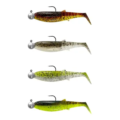 Savage Gear Gumová Nástraha Cannibal Shad Clearwater Mix Set 4ks