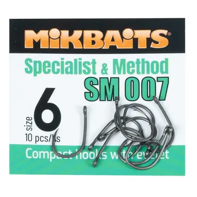 Mikbaits Háčky Specialist & Method SM 10ks,Mikbaits Háčky Specialist & Method SM 10ks