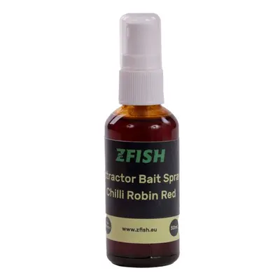 Zfish Posilovač ve spreji Attractor Bait Spray 50ml - Chilli Robin Red