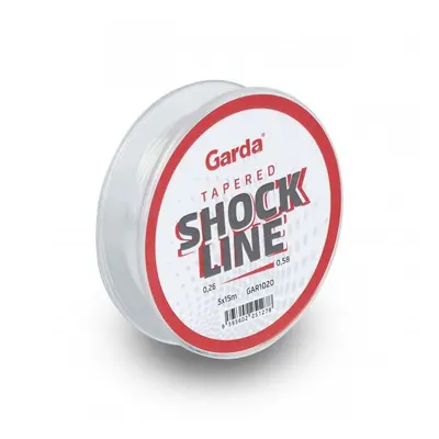 Garda Šokový Vlasec Shock Line 5x15m 0,26-0,58mm