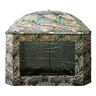 Suretti Deštník s bočnicí Full Cover 2man Camo 3,2m