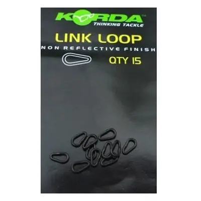 Korda Drátěná slza Link Loop 15ks,Korda Drátěná slza Link Loop 15ks