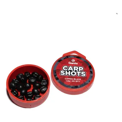 Garda Bročky Carp Shots Camou Black - 1,2g 20ks