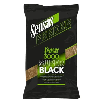 Sensas Krmítková směs Feeder 1kg - Super Black