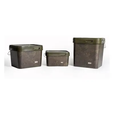 Nash Kbelík Spot On Rectangular Bucket Camo - 17L