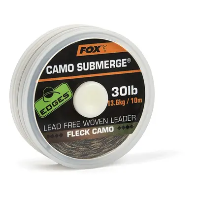 Fox Šňůra Edges Submerge Camo Leader Fleck Camo 10m - 30lb