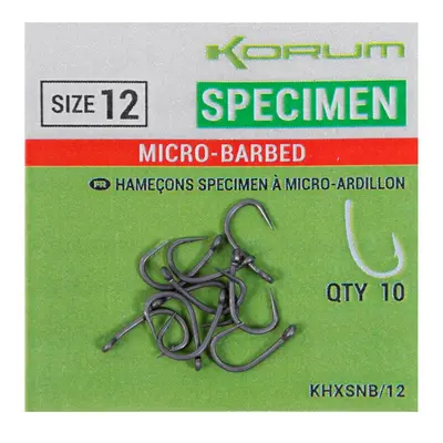 Korum Háčky Xpert Specimen Hooks 10ks