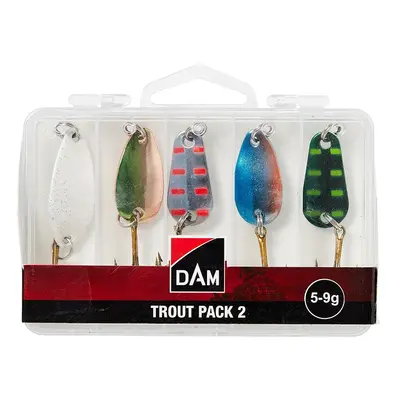 DAM Sada třpytek Trout Pack 5ks - 5-9g