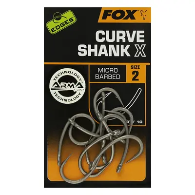 Fox Háčky Edges Curve Shank X Hooks 10ks