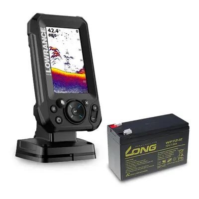 Lowrance Echolot Eagle 4X se Sondou Bullet + baterie ZDARMA