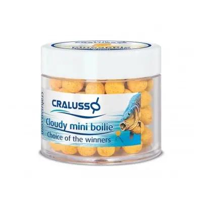 Cralusso Plovoucí mini boilies Cloudy žluté 12mm 40g