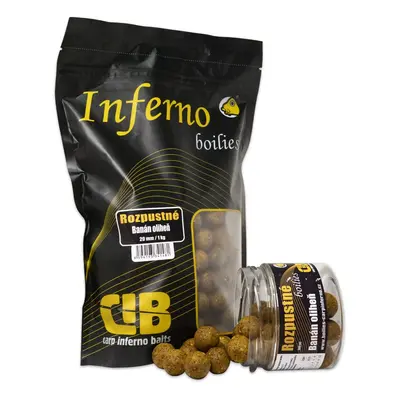 Carp Inferno Rozpustné Boilies Nutra Line Banán/Oliheň