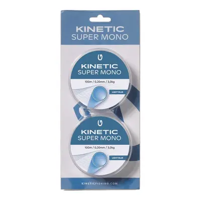 Kinetic Vlasec Super Mono Light Blue 2x100m - 0,60mm/22,4kg