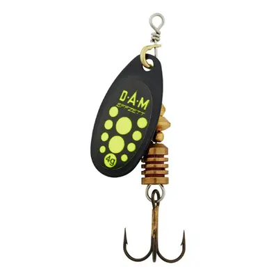 DAM Třpytka Effzett Standard Spinner Black Yellow - 6g