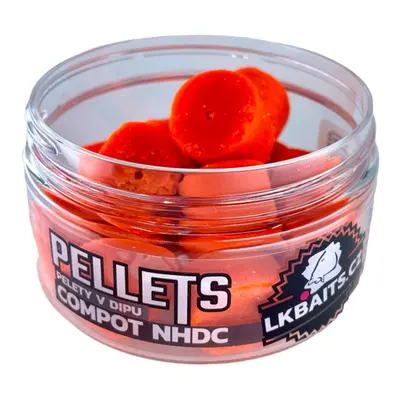 LK Baits Pelety v dipu Compot NHDC 60g