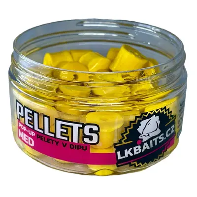 LK Baits Pop-up Pelety v dipu Med 40g