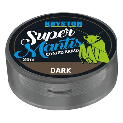 Kryston Potahovaná šňůrka Super Mantis Dark 35lb 20m