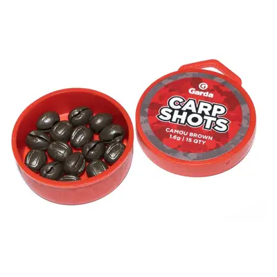 Garda Bročky Carp Shots Camou Brown - 1,6g 15ks