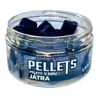 LK Baits Pelety v dipu Játra 60g