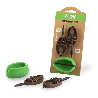 Zfish Sada Method Feeder Set ZFX 2ks + Formička - 30-40g,Zfish Sada Method Feeder Set ZFX 2ks + 