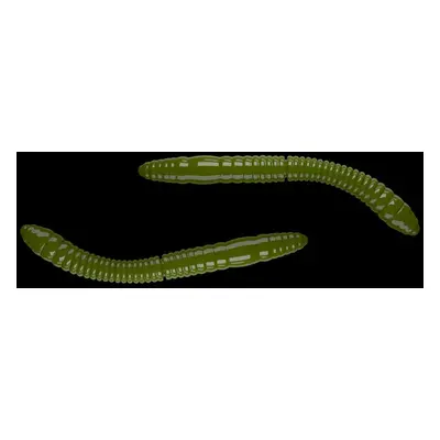 Libra Lures Fatty D’Worm Olive - D’Worm 10ks,Libra Lures Fatty D’Worm Olive - D’Worm 10ks