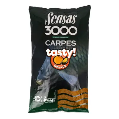 Sensas Krmítková směs Carp Tasty 1kg - Pomeranč