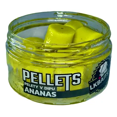 LK Baits Pelety v dipu Ananas 60g