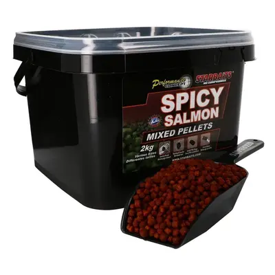 Starbaits Peletky Mixed Pellets 2kg - Spicy Salmon