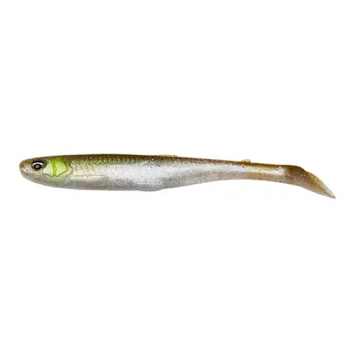 Savage Gear Gumová nástraha Slender Scoop Shad Green Silver - 13cm 12g,Savage Gear Gumová nástra