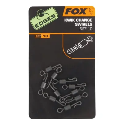 Fox Rychlovýměnné obratlíky Edges Kwik Change Swivel 10ks