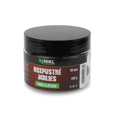 Nikl Rozpustné boilies Chilli & Peach 150g