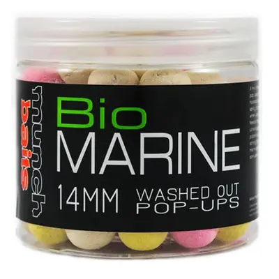 Munch Baits Plovoucí boilie Washed Out Pop-Ups Bio Marine 100g Munch Baits Plovoucí boilie Washe