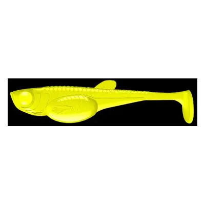 Libra Lures Gumová nástraha Embrion Shad 2″ 10ks - Hot Yellow