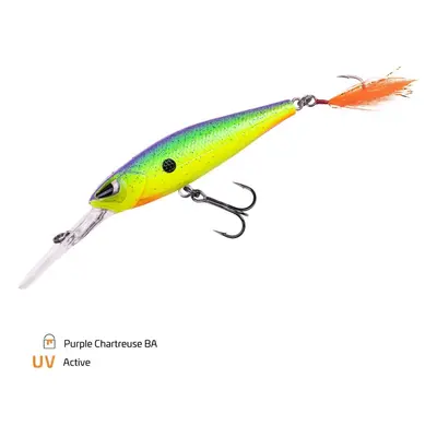 Zeck Wobler Hitch DD - Purple Chartreuse