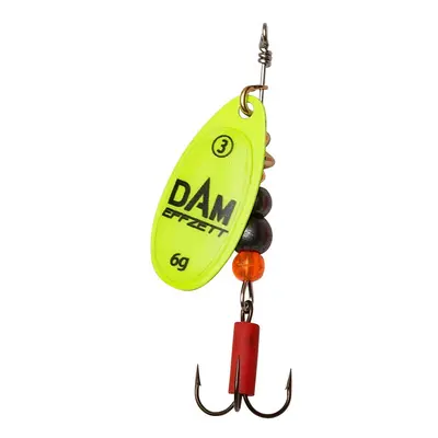 DAM Třpytka Effzett Fluo Spinner Yellow - 6g