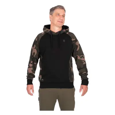 Fox Rybářská Mikina Black/Camo Pullover Premium Hoodie Fox Rybářská Mikina Black/Camo Pullover P