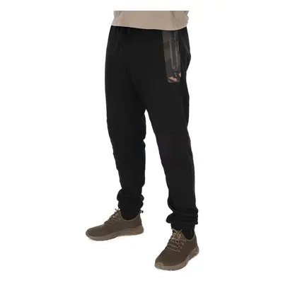 Fox Rybářské Tepláky Black/Camo Premium Joggers