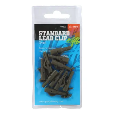 Giants Fishing Závěs na boční olovo Standard Lead Clip Green 10ks