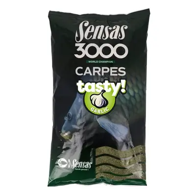 Sensas Krmítková směs Carp Tasty 1kg - Česnek