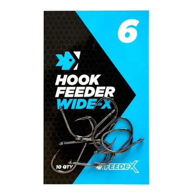 Feeder Expert Háčky WIDE-X hook 10ks - 6,Feeder Expert Háčky WIDE-X hook 10ks